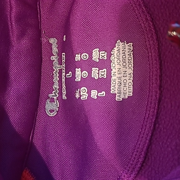 Champion power train 1/2 zip Pullover fleece Running Jacket size L - Picture 2 of 6